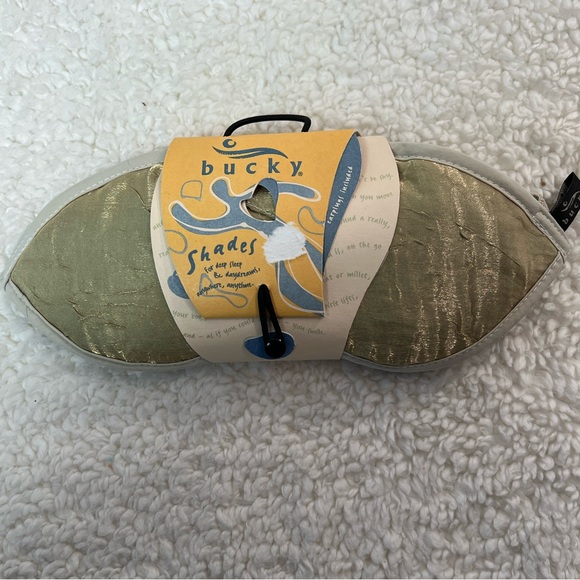 Bucky Accessories - Bucky Shades Sleep Mask in Metallic Sage